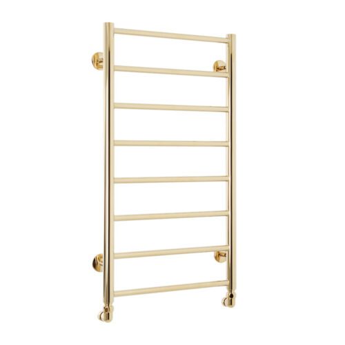 Полотенцесушитель Ростела Виктория (нижн,подв, 1" резьба) 500 x 800 / 8 Ral Золото