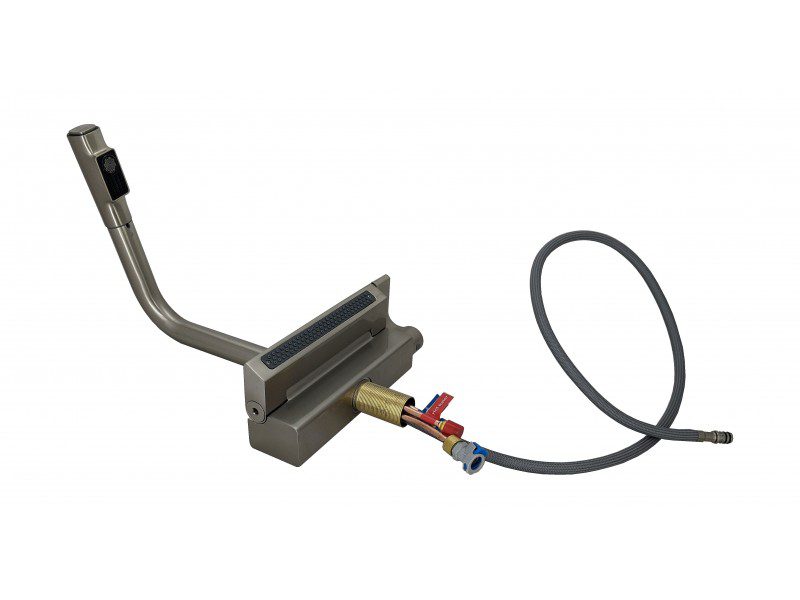 Смеситель для кухни Wisent WX4055-2 с выдвижной лейкой / водопадом — изображение 6