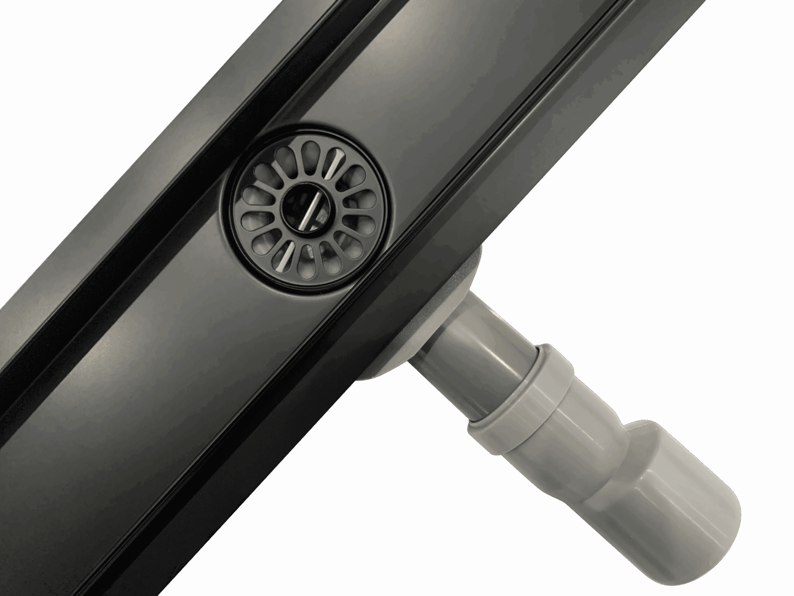 Трап для душа Roxen Black glass 91030-70 чёрное стекло — изображение 2