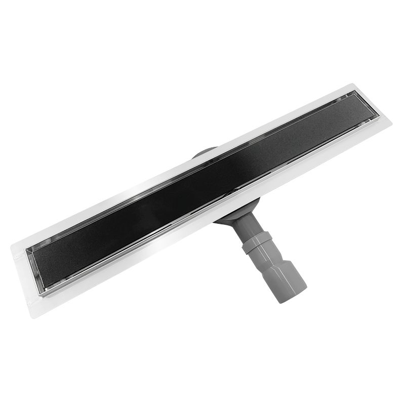 Трап для душа Roxen Black glass 91030-70 чёрное стекло