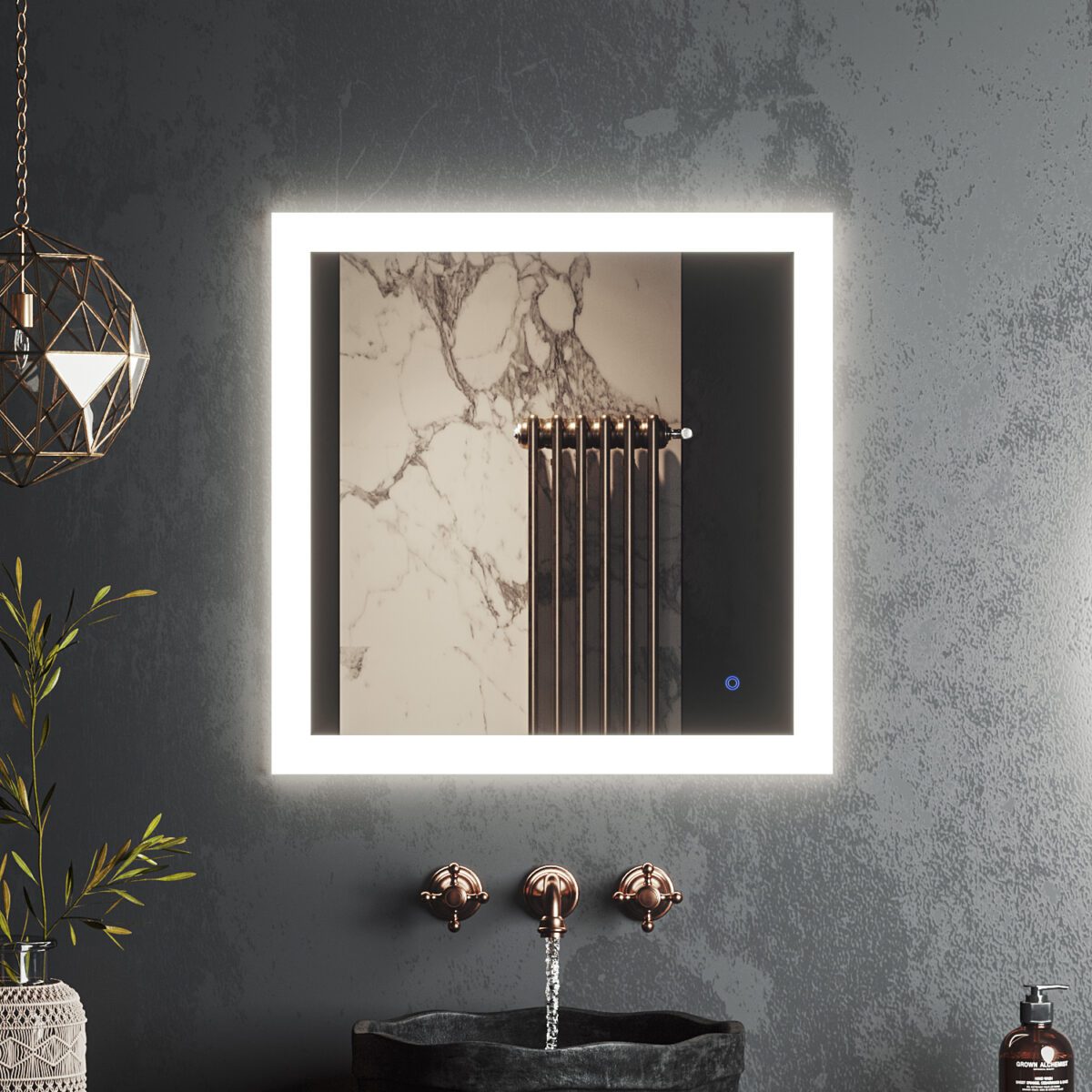 Зеркало Roxen Bliss 510035-70 (700x700)