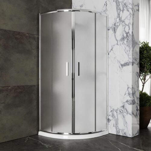 Душевой уголок Roxen Santi 55020-90C (900*900*1950; матовое/хром)