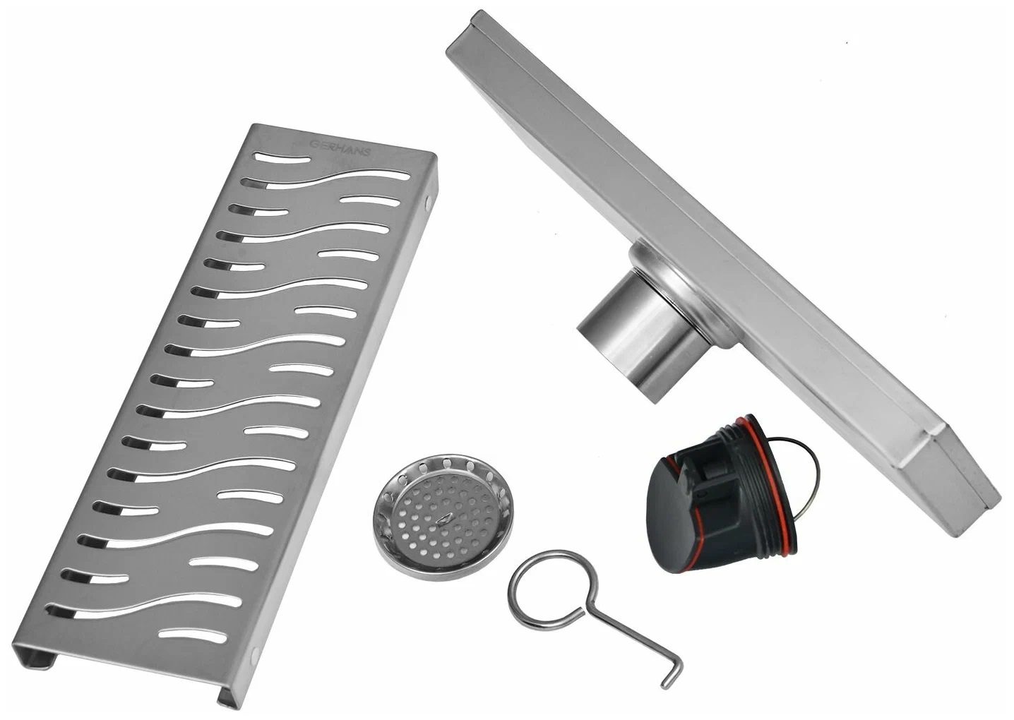 Трап для душа Gerhans K81410-30 точечный, "перфорация" — изображение 4