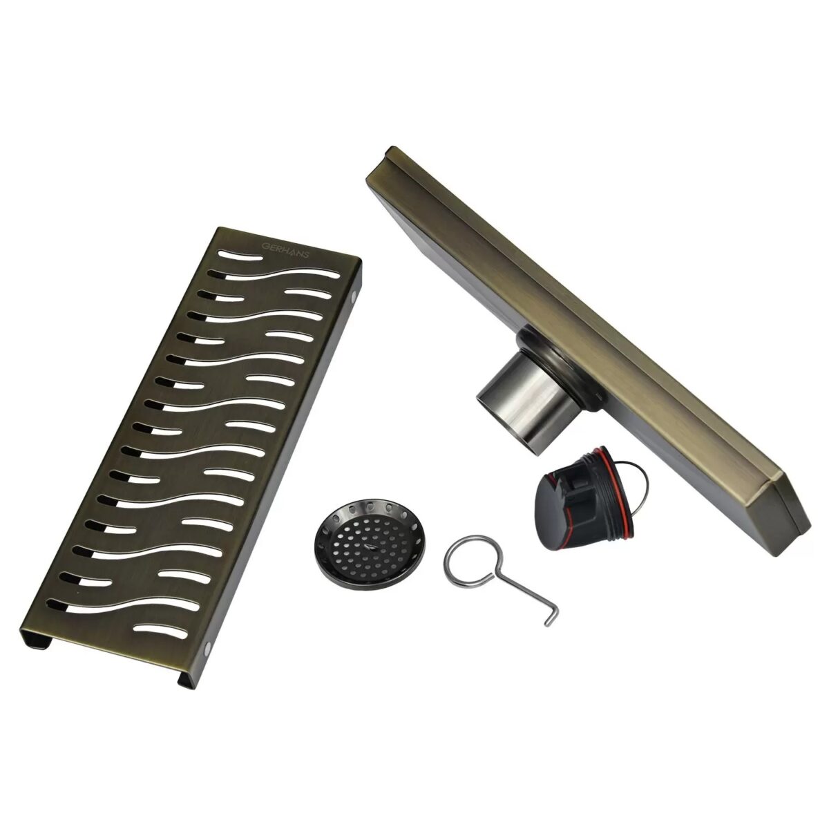 Трап для душа Gerhans K81410C-30 точечный, "перфорация" — изображение 4