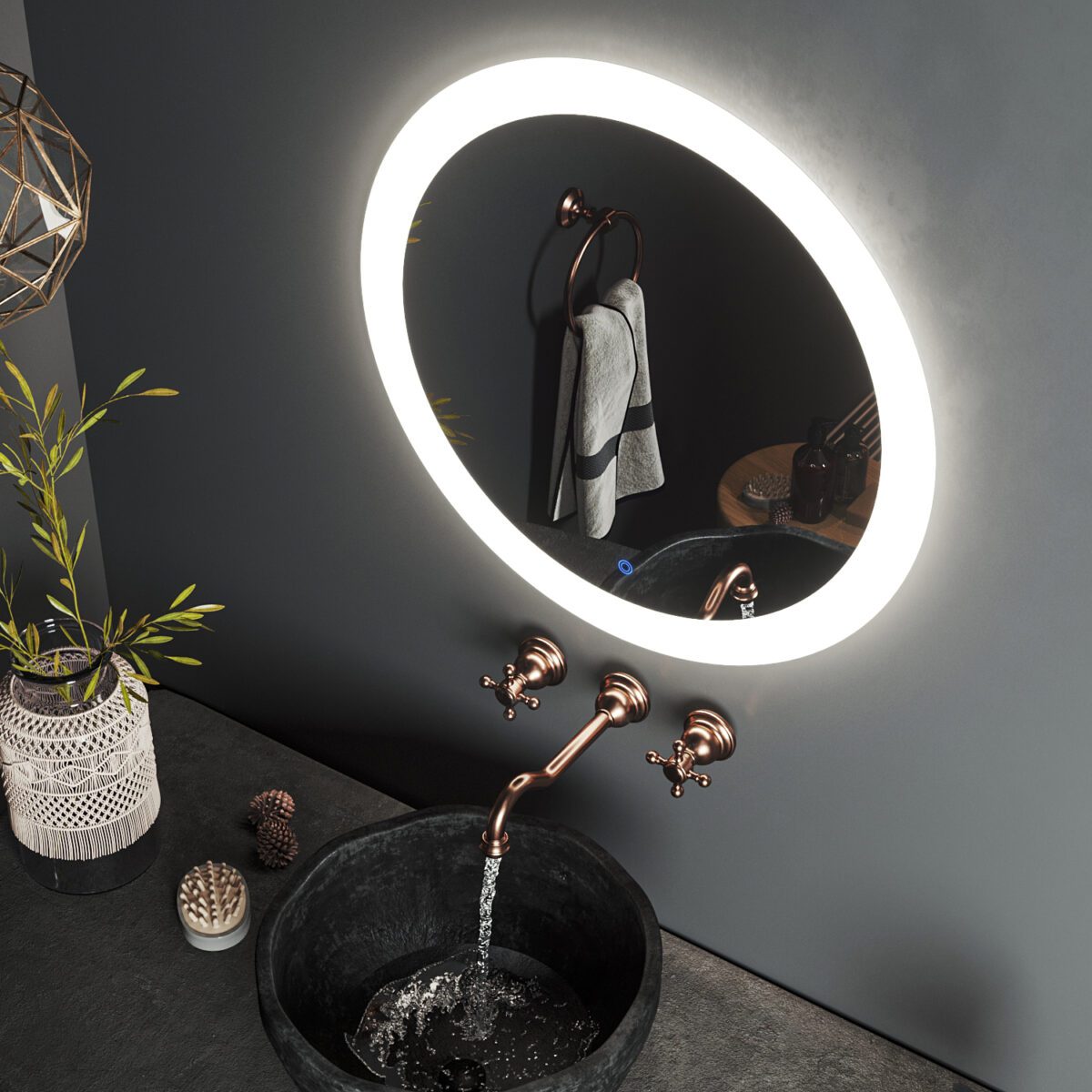 Зеркало Roxen Adema 510065-70 (700x700)