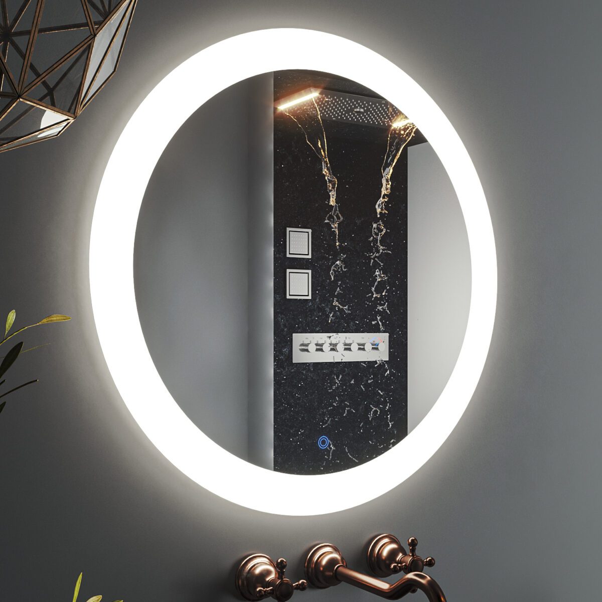 Зеркало Roxen Adema 510065-88 (800x800) — изображение 5