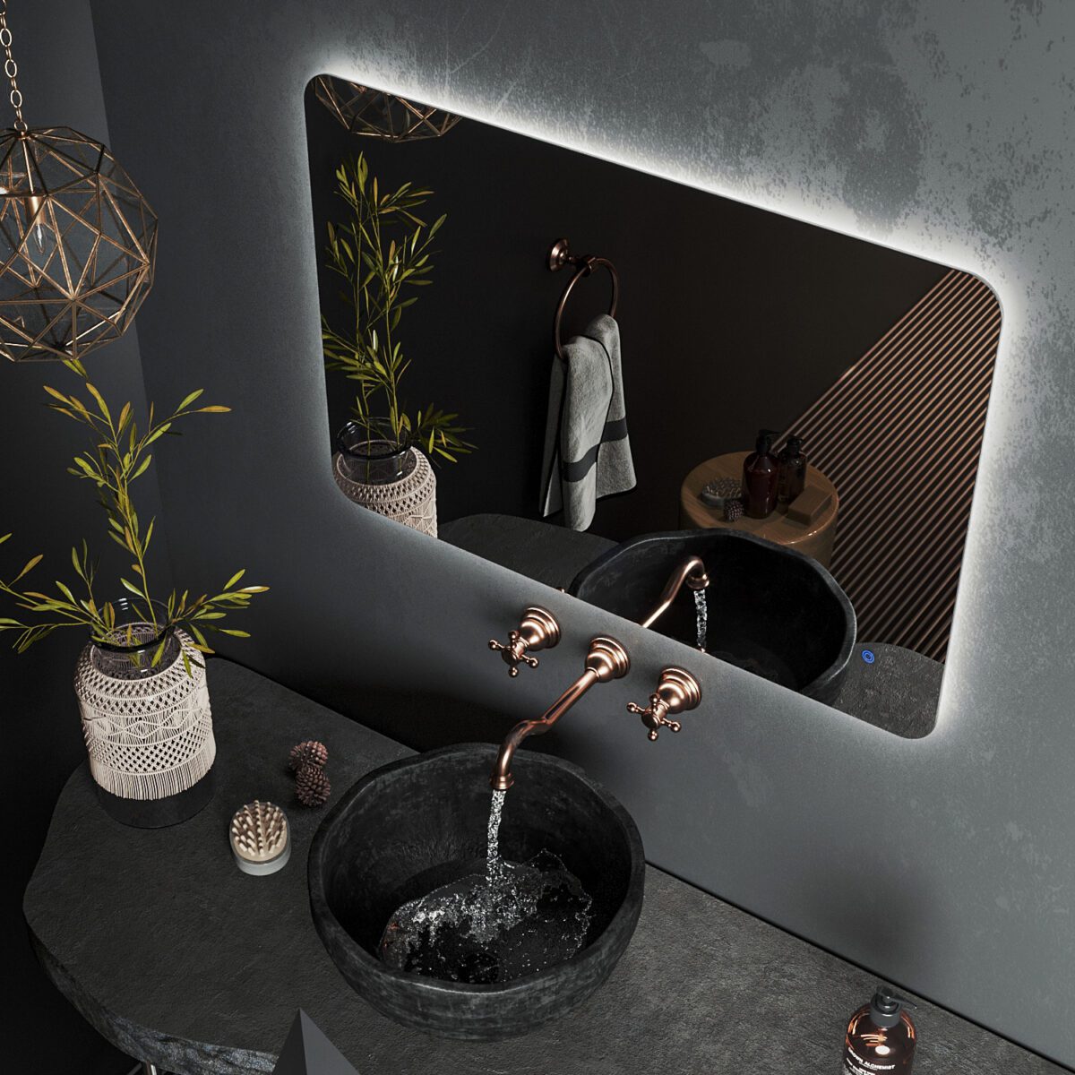 Зеркало Roxen Bella Long 510055-100 (1000x700) — изображение 3