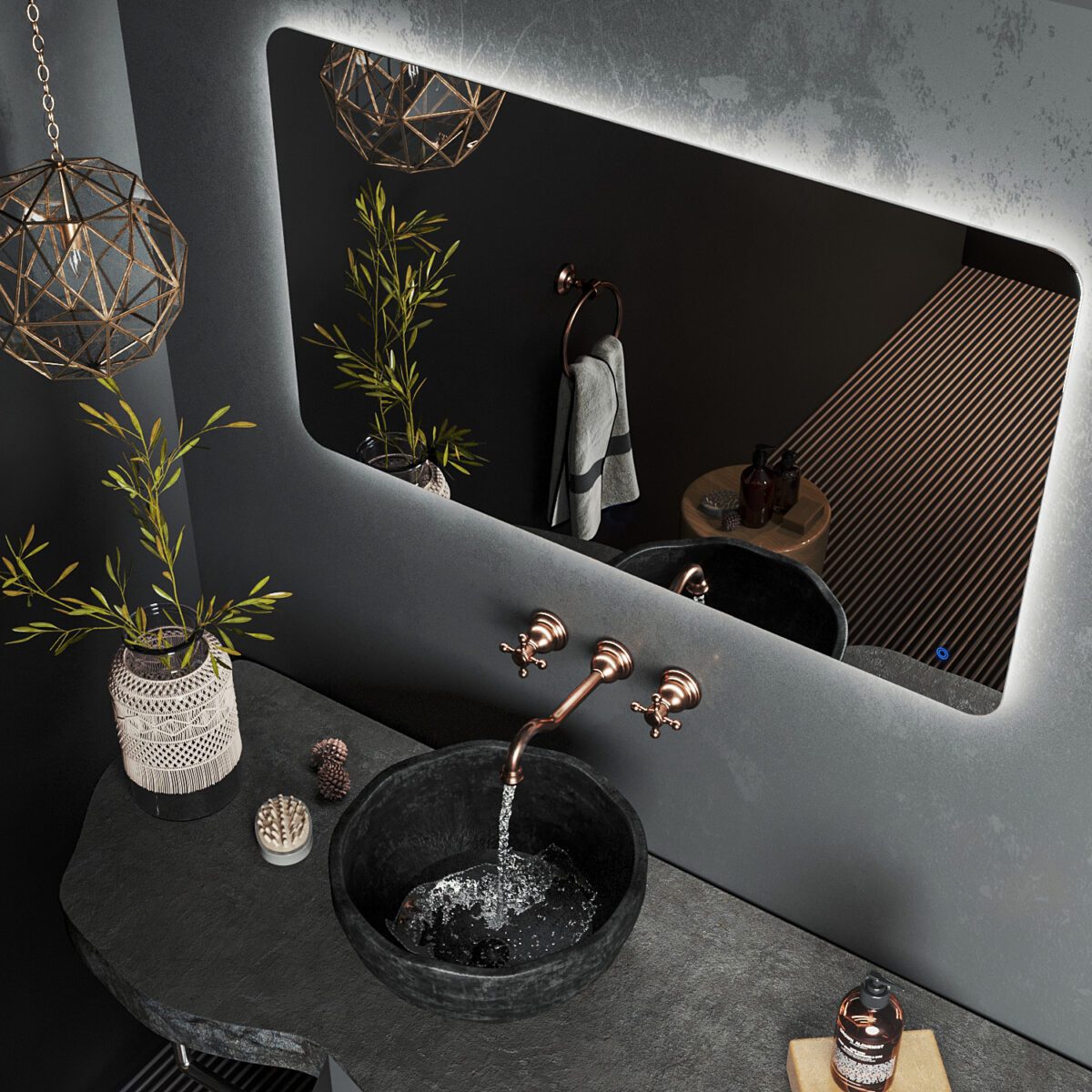 Зеркало Roxen Bella Long 510055-140 (1400х700)