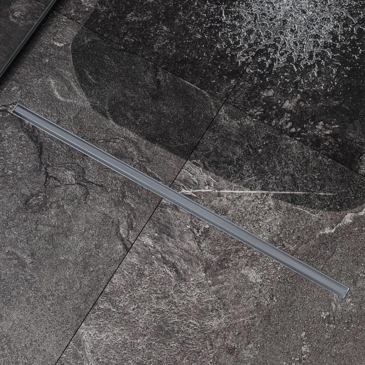 Трап для душа Roxen Chrome slim 91060-75 узкая решётка, хром — изображение 4