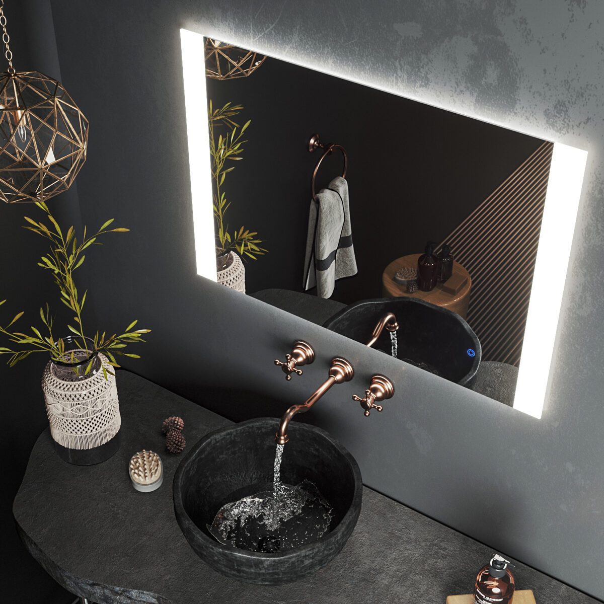 Зеркало Roxen Fiva Long 510155-120