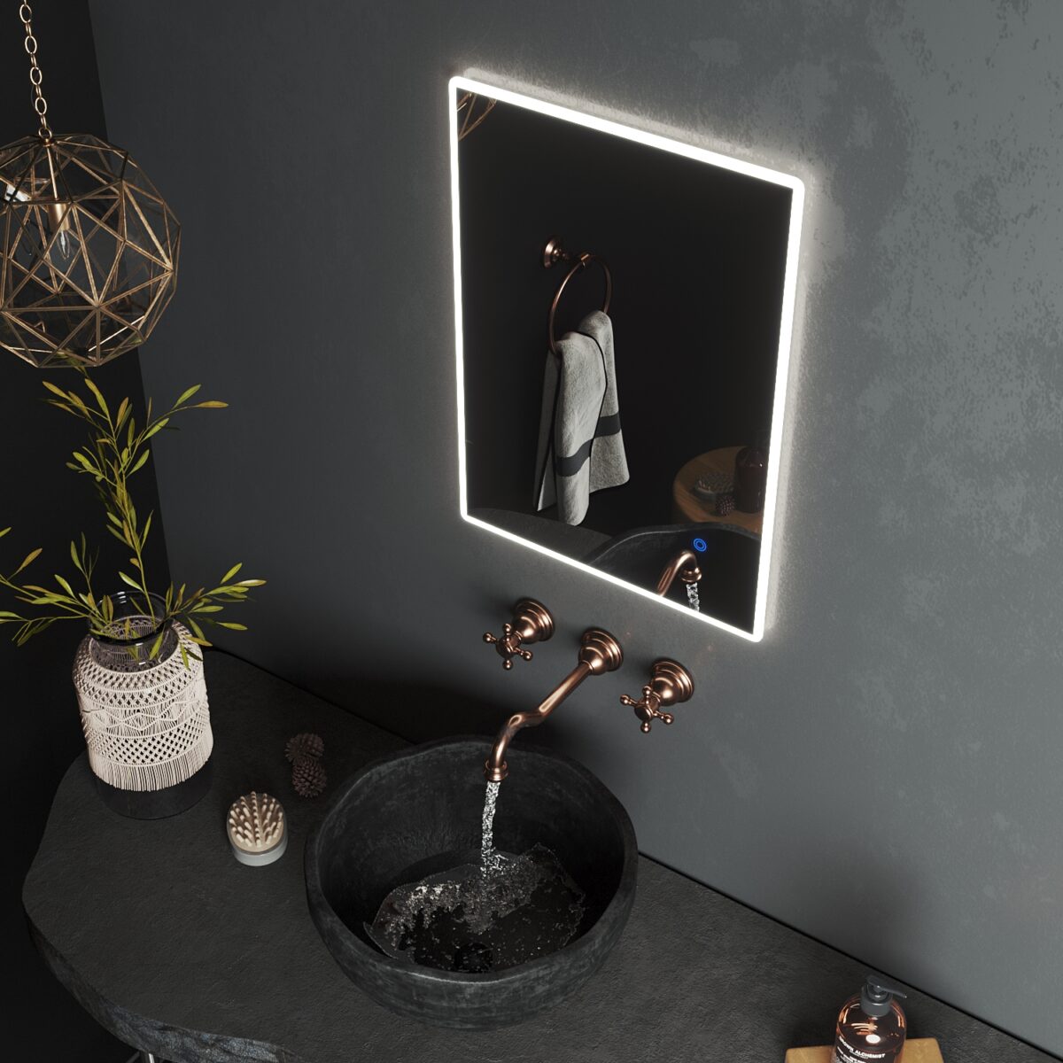 Зеркало Roxen Gotem 510165-50 (500x700) — изображение 3