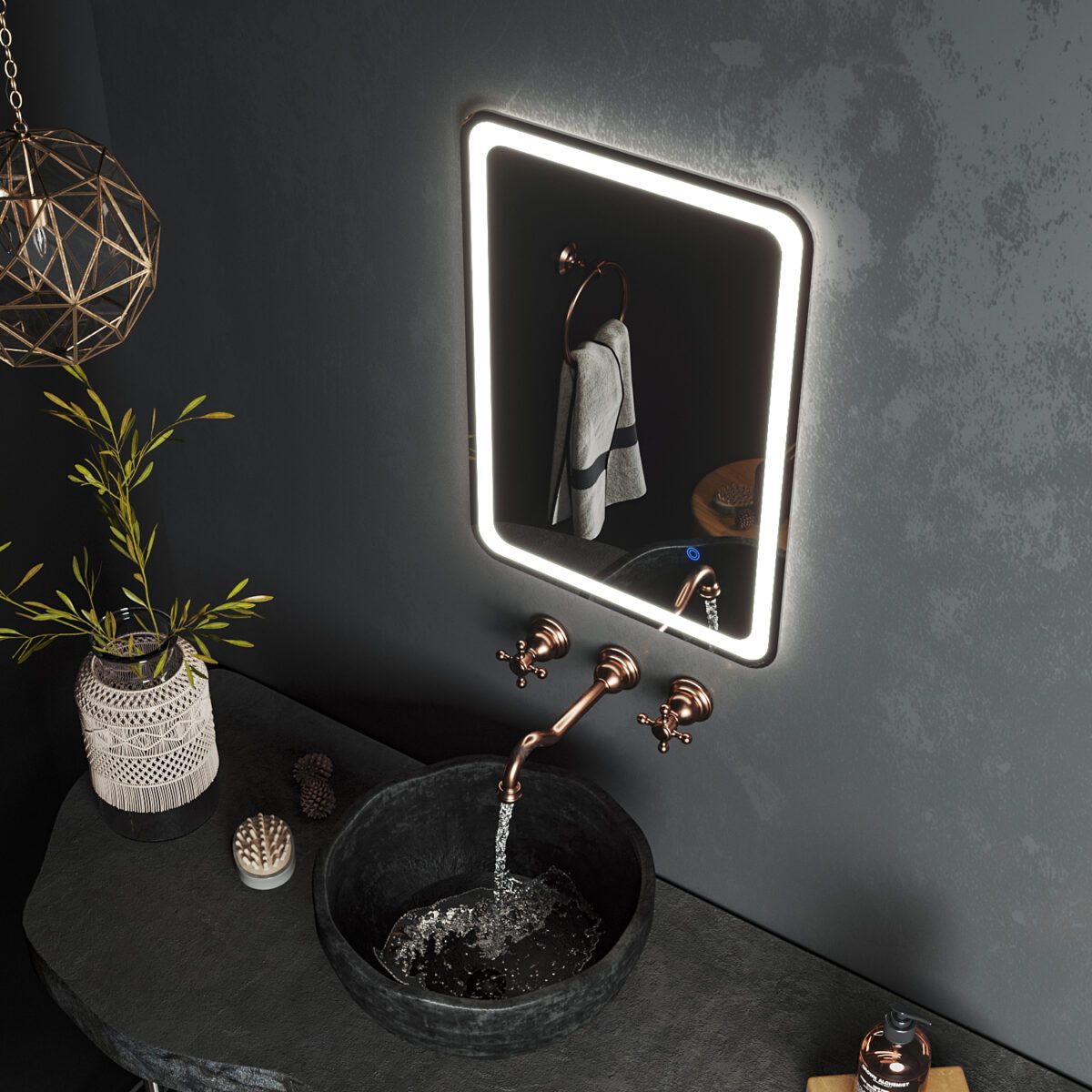 Зеркало Roxen Irida 510185-50 (500x700)