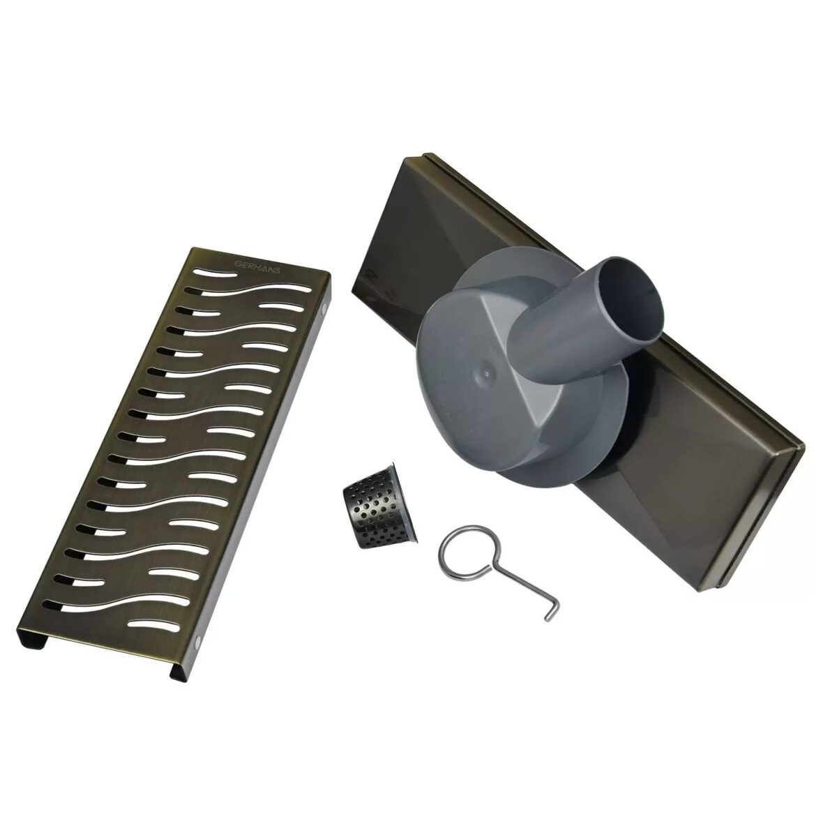 Трап для душа Gerhans K80410C-30 линейный, "перфорация" — изображение 3