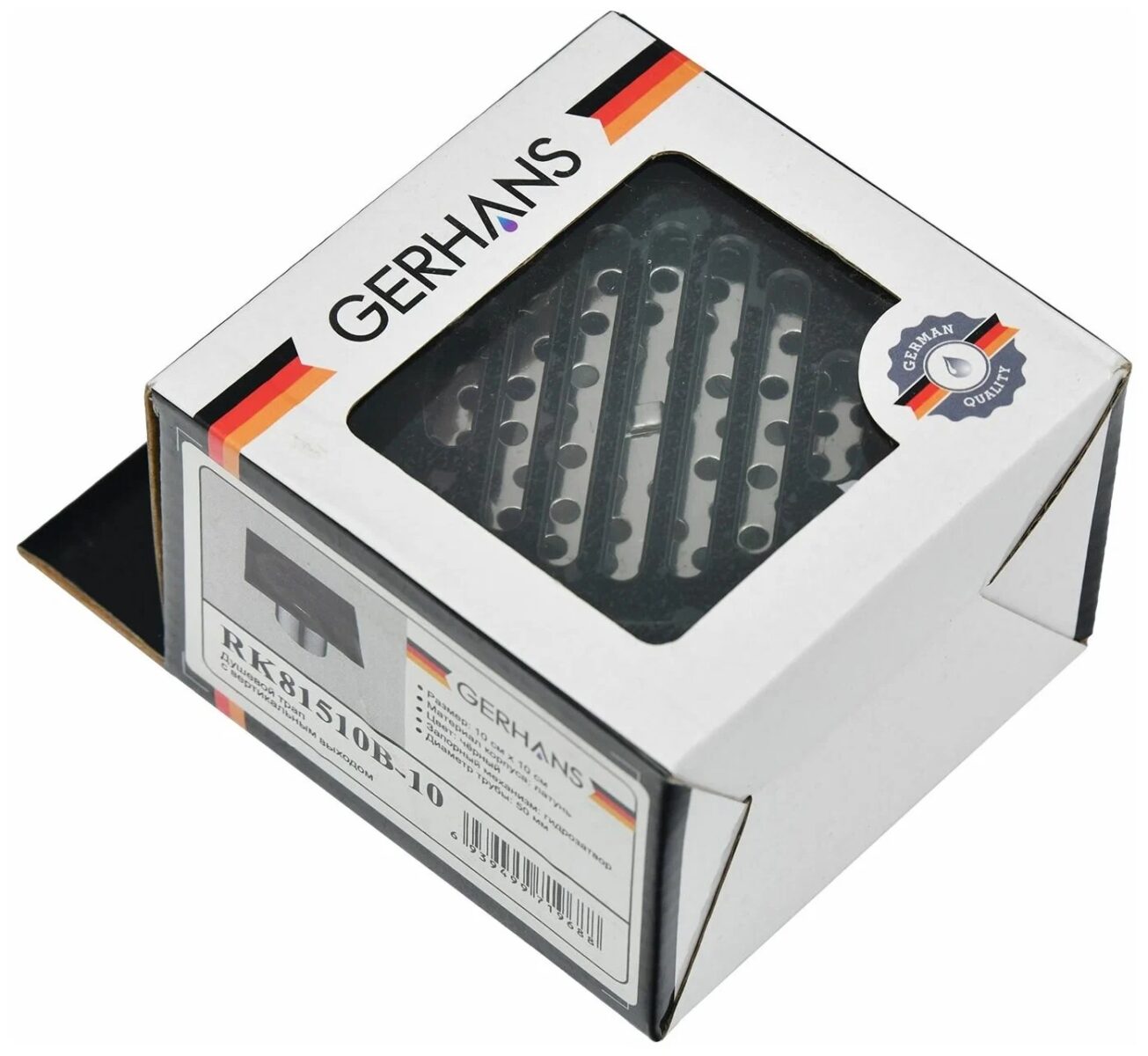 Трап для душа Gerhans K81510U-10 точечный, "перфорация" — изображение 7