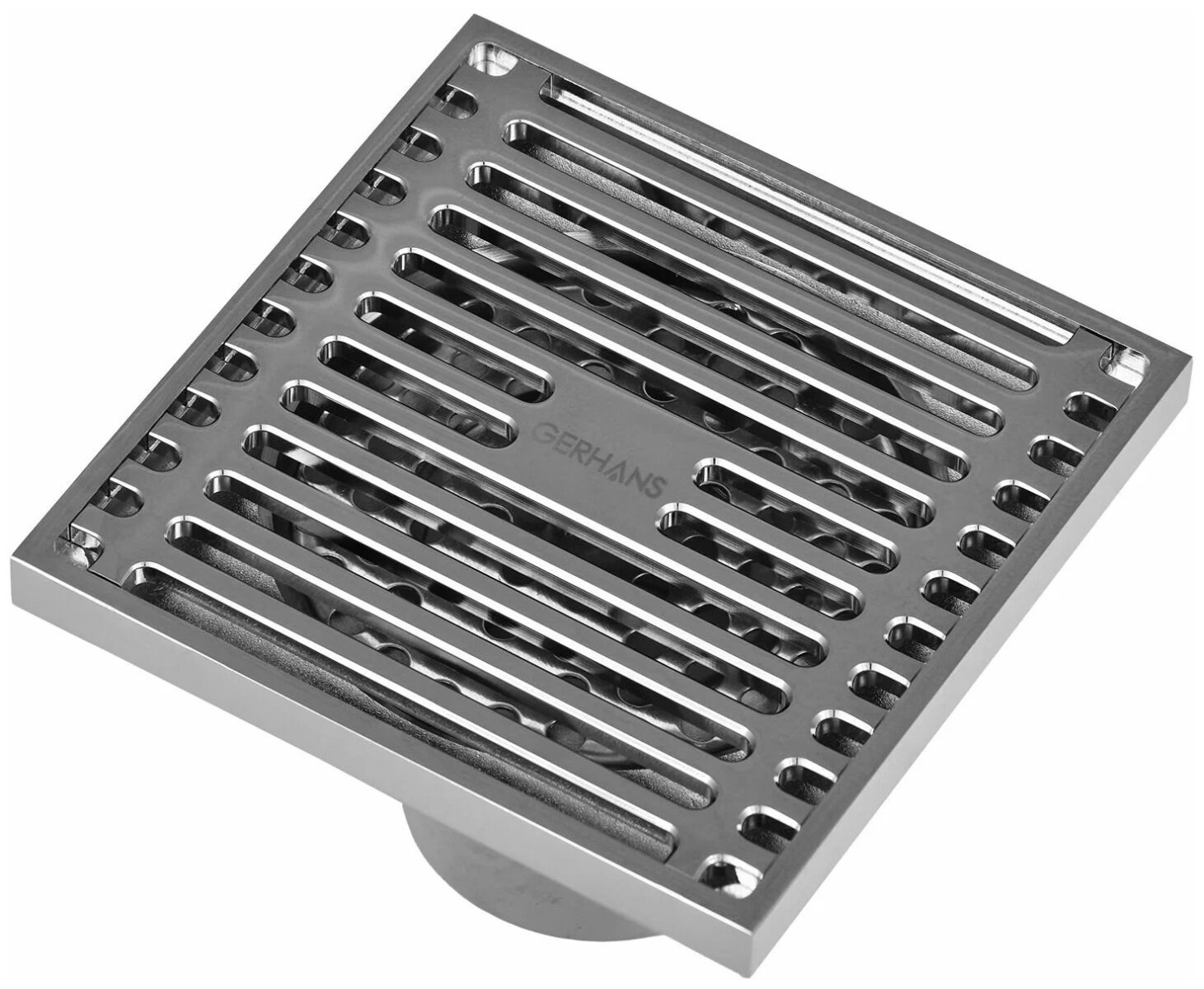 Трап для душа Gerhans K81610-10 точечный, "решётка"