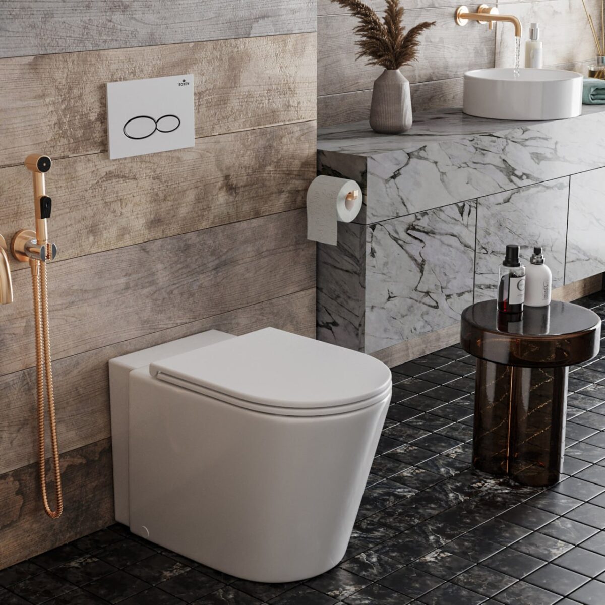 Унитаз напольный Roxen Antares, 650185-01 — изображение 2