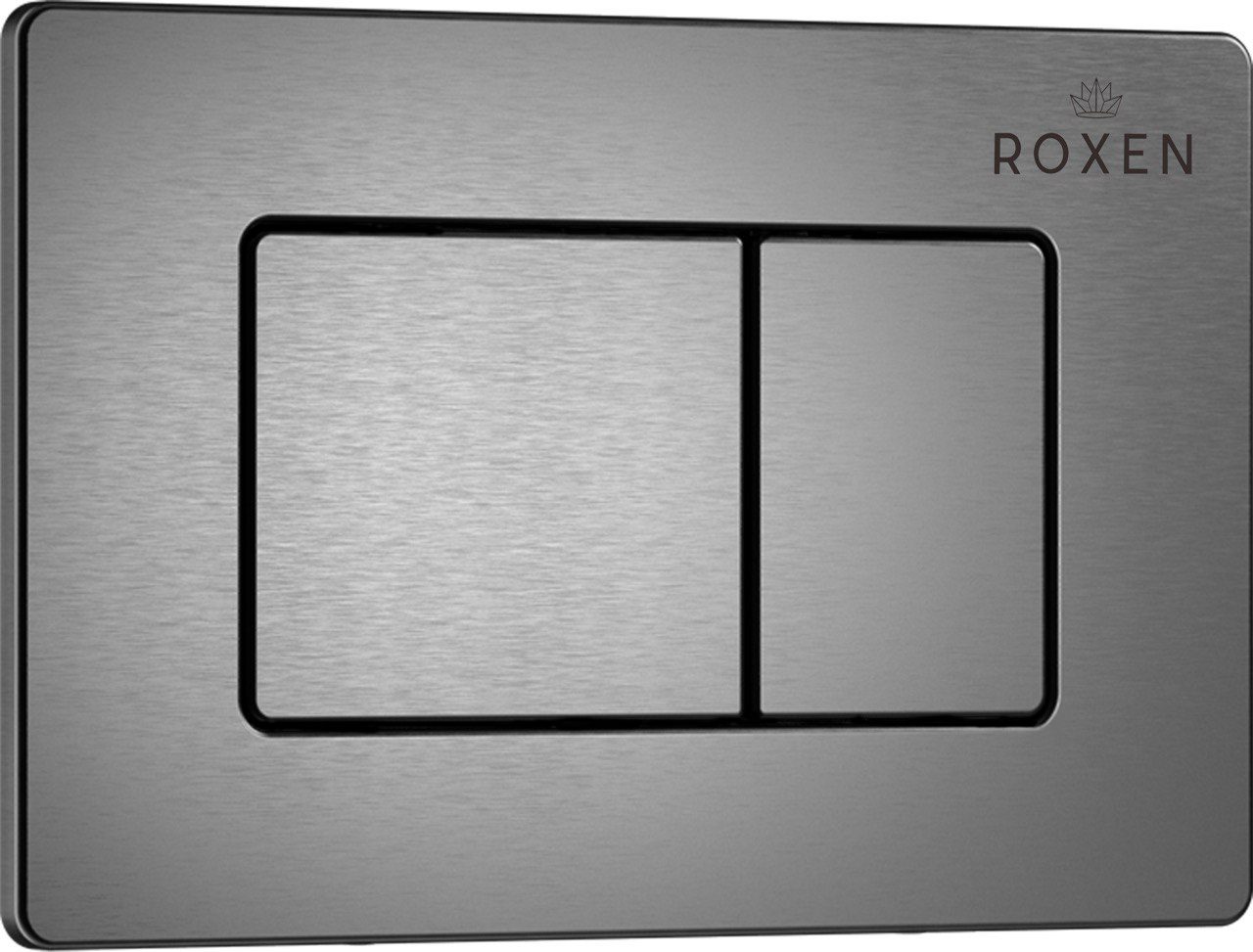 Кнопка для инсталляции Roxen Steel, 420280G (оружейная сталь) — изображение 2