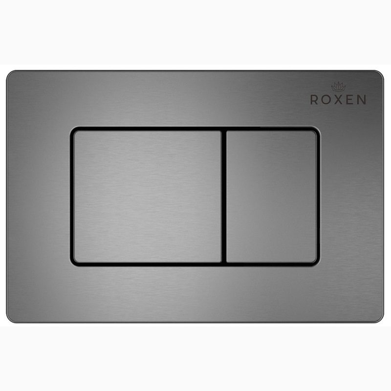 Кнопка для инсталляции Roxen Steel, 420280G (оружейная сталь)