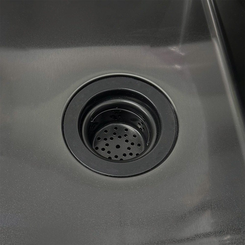 Кухонная мойка Roxen Uno 560210-54B графит/матовый — изображение 6