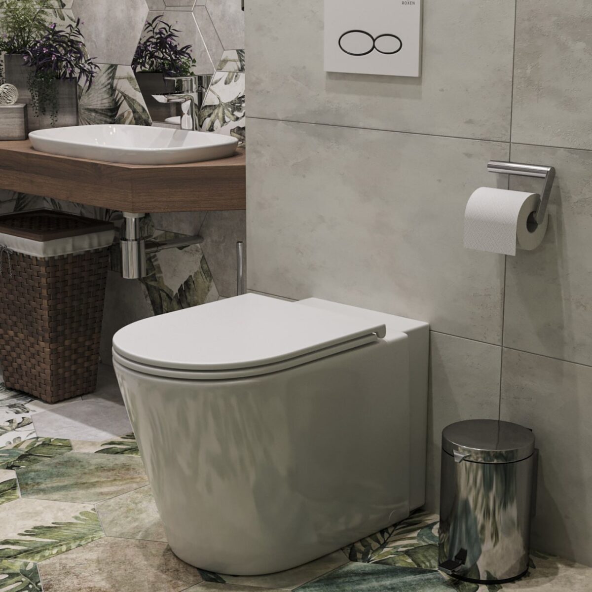 Унитаз напольный Roxen Antares, 650185-01 — изображение 3