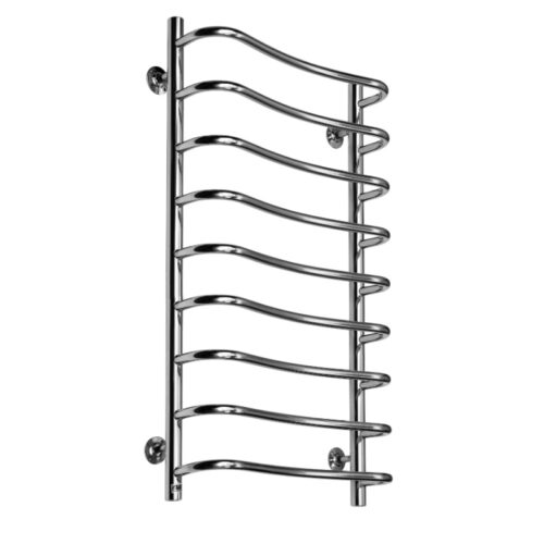 Полотенцесушитель Ростела Чайка (нижн.подв., 1" резьба) 500 х 1000 / 9