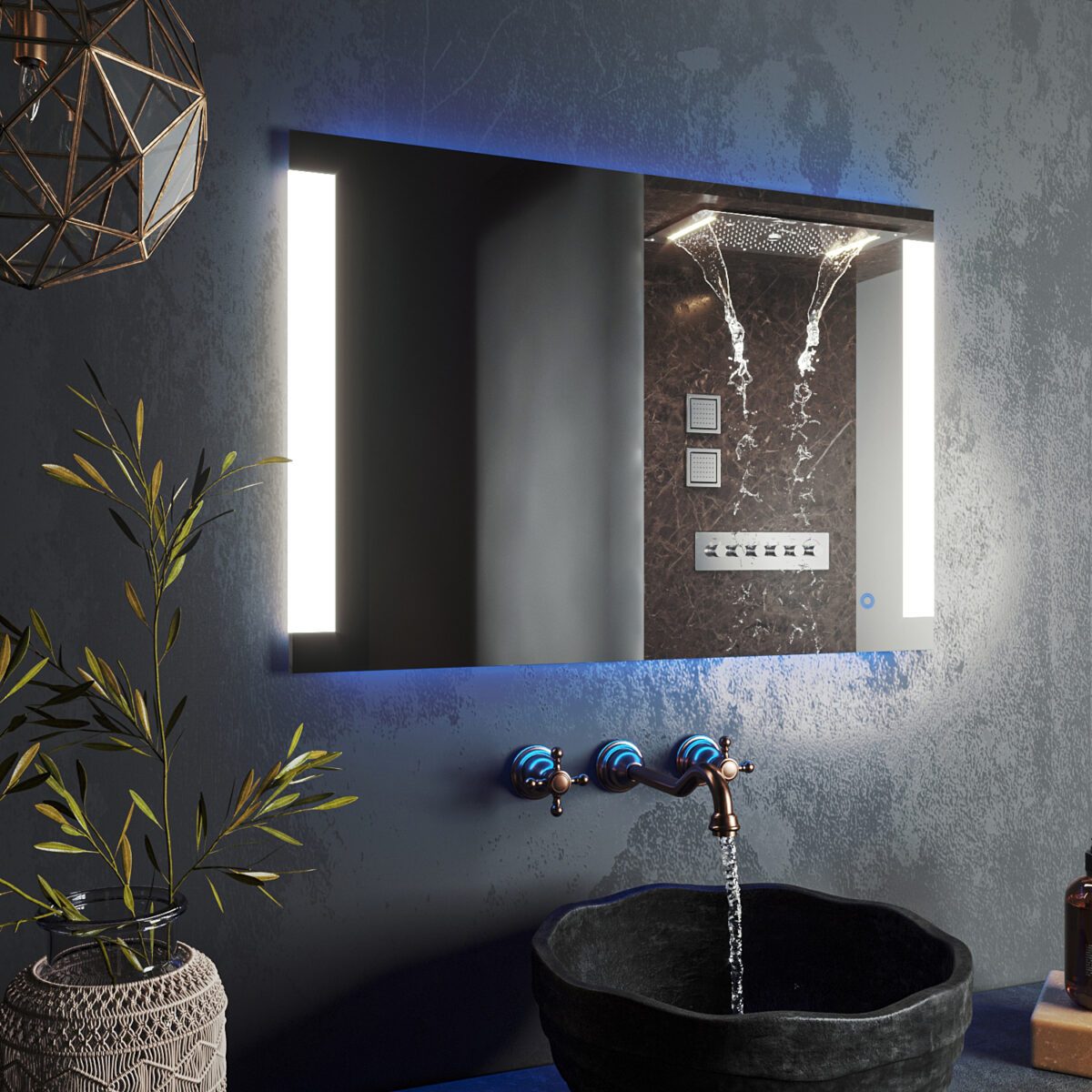 Зеркало Roxen Porto 510105-70 (700x600)