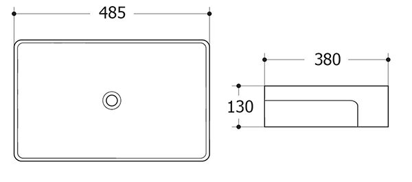 Умывальник Roxen Lavre, 570105 — изображение 3
