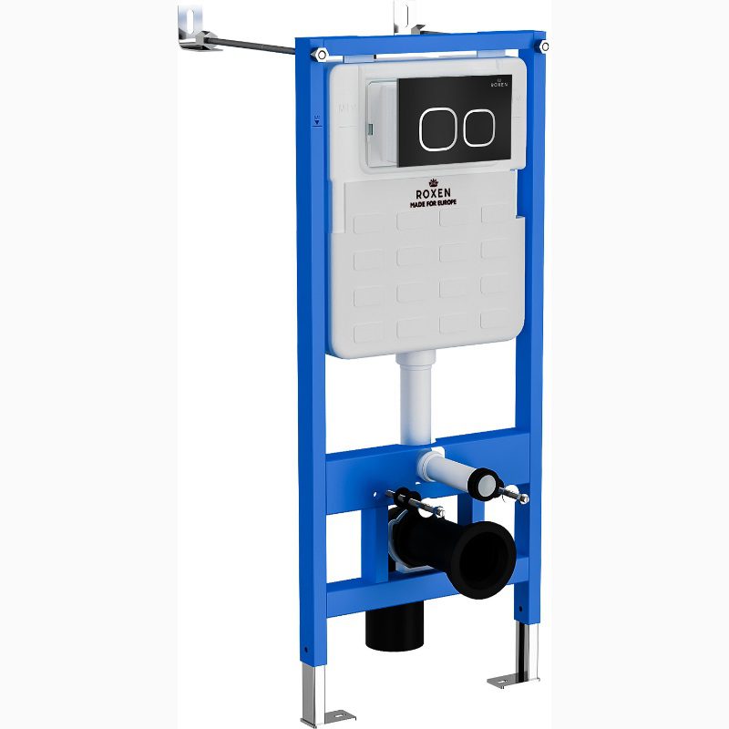 Кнопка для инсталляции Roxen Santi, 410280B (чёрный матовый) — изображение 5