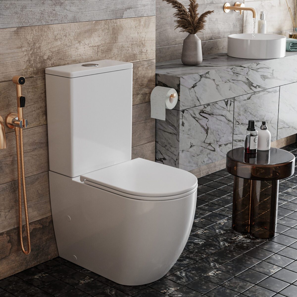 Унитаз напольный Roxen Antares, 600185-01 — изображение 5