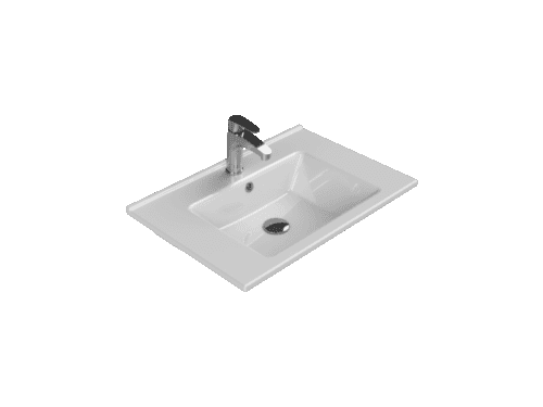 Умывальник CeraStyle Arte 65, VB048J32U00