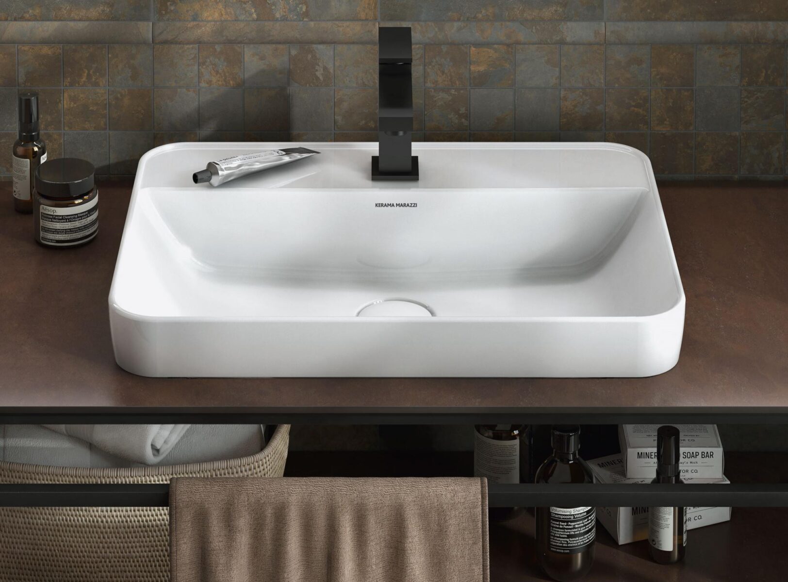 Умывальник Kerama Marazzi Plaza 55, PLR.wbu.55 — изображение 2