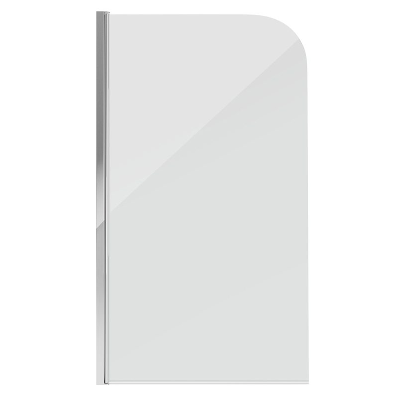 Шторка для ванны GR-100, 80*140 стекло прозрачное Easy Clean — изображение 2