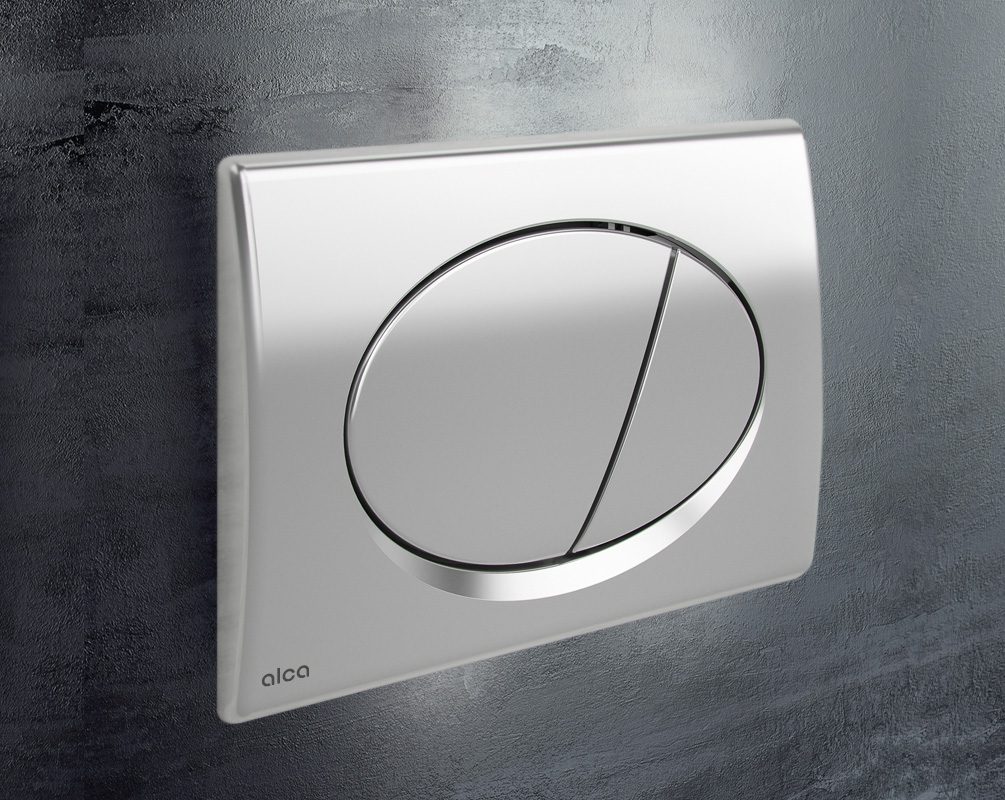 Кнопка для инсталляции Alca M75, золотой-глянец — изображение 4