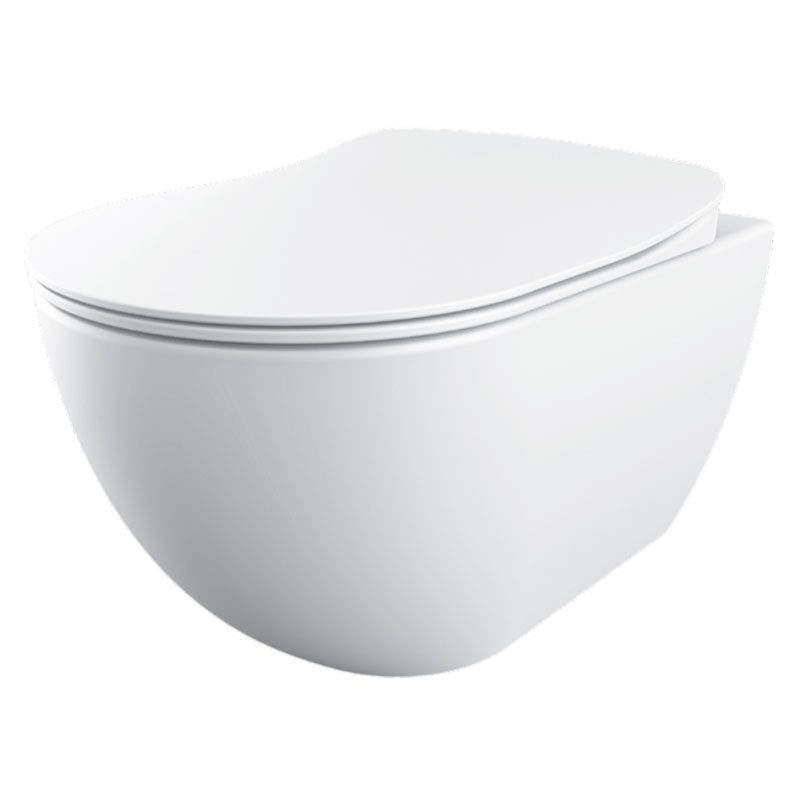 Унитаз подвесной Creavit Free с сиденье и крышкой Duck