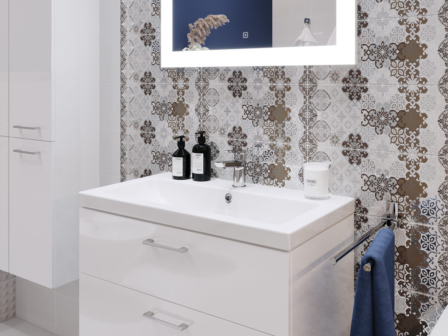 Умывальник Cersanit Como 70, S-UM-COM70/1-w — изображение 5