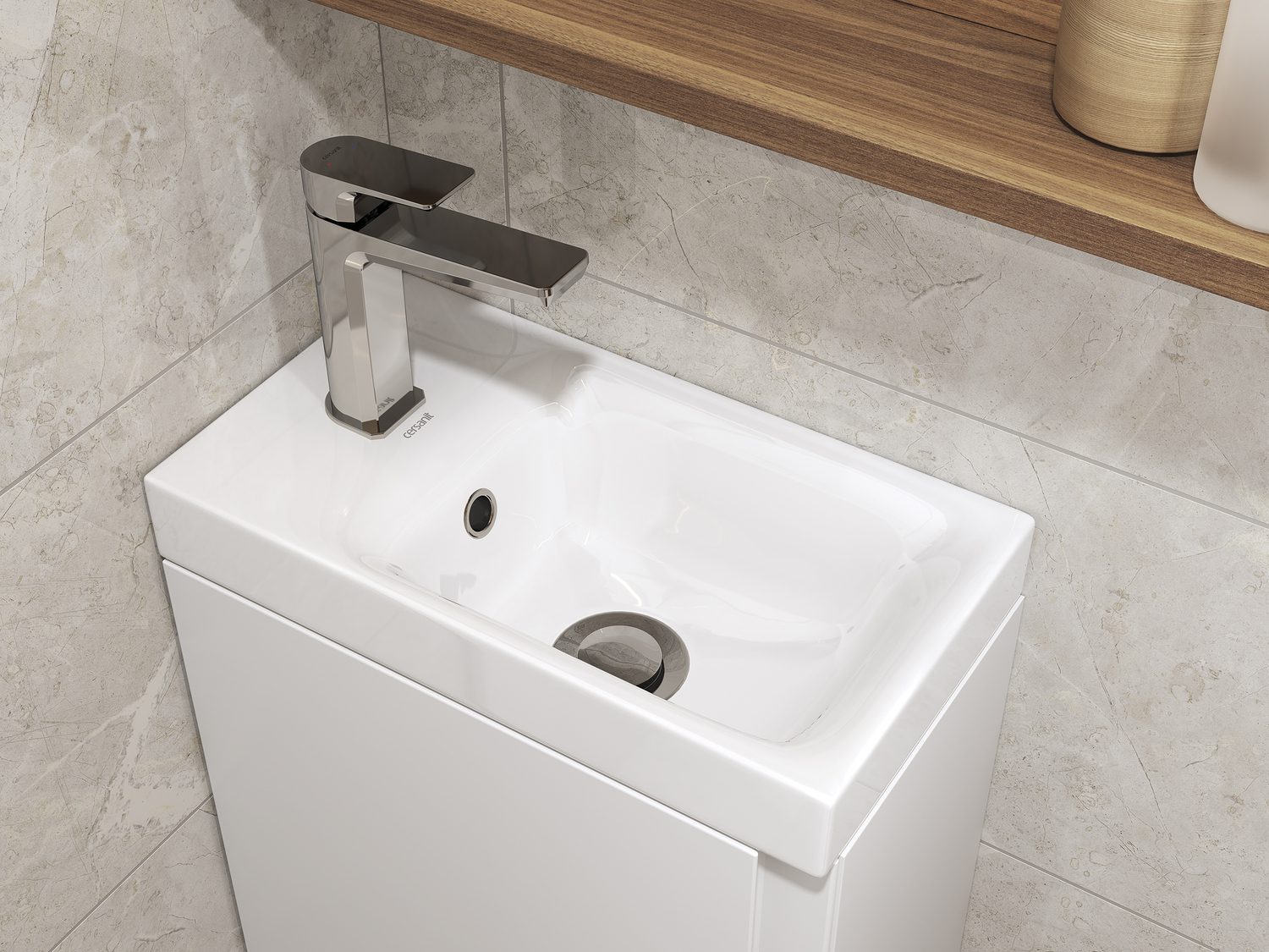 Умывальник Cersanit Moduo 40, S-UM-MOD40/1 — изображение 7