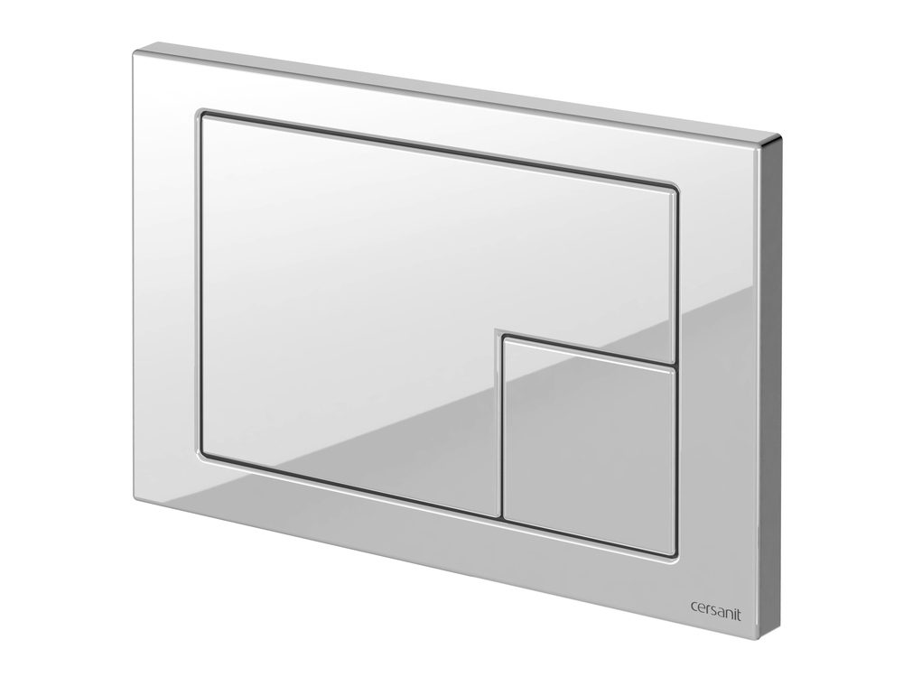 Кнопка для инсталляции Cersanit Corner, белый — изображение 2