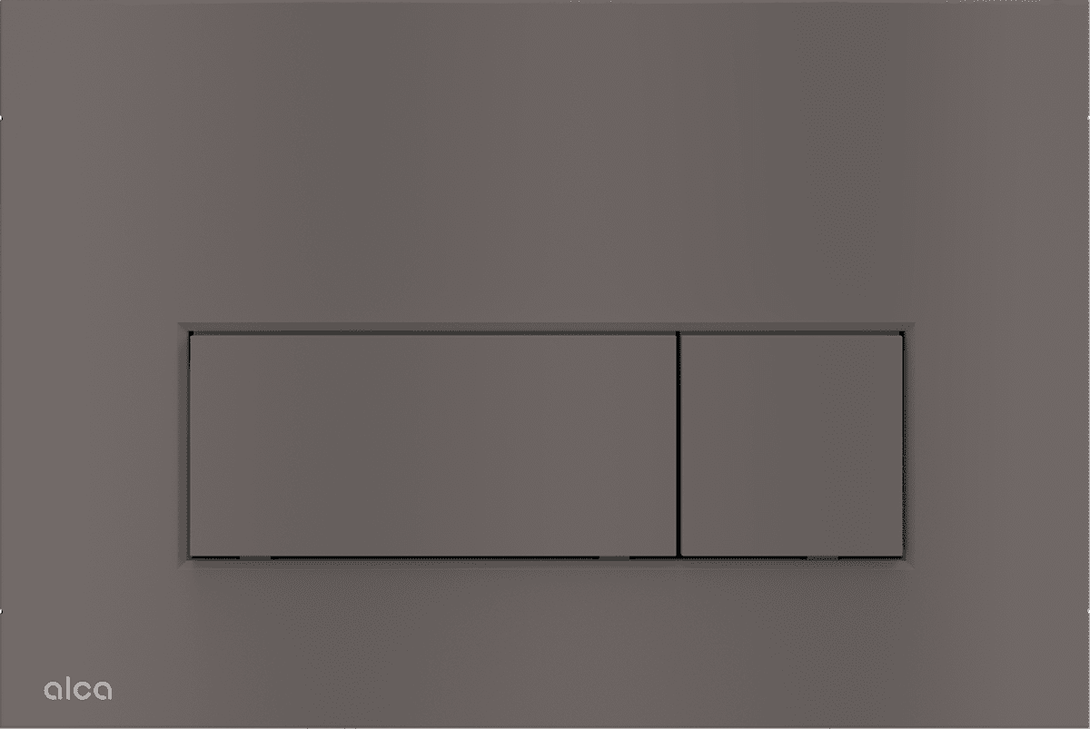 Кнопка для инсталляции Alca THIN M57-GM-M, GUN METAL-мат