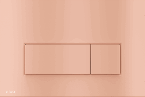 Кнопка для инсталляции Alca THIN M57-RG-M, RED GOLD-мат