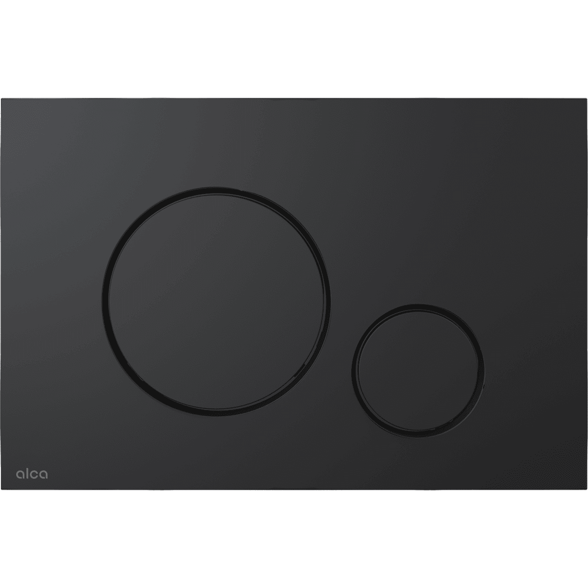 Кнопка для инсталляции Alca THIN M678, черный-мат