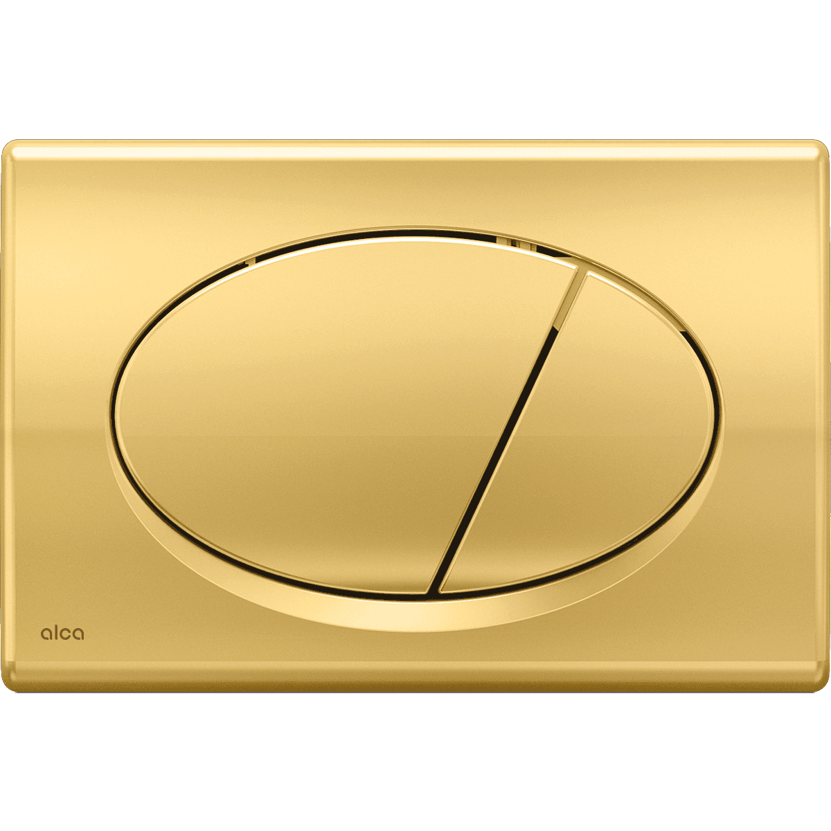 Кнопка для инсталляции Alca M75, золотой-глянец