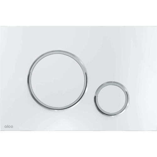 Кнопка для инсталляции Alca THIN M771, xром-глянец/xром-мат