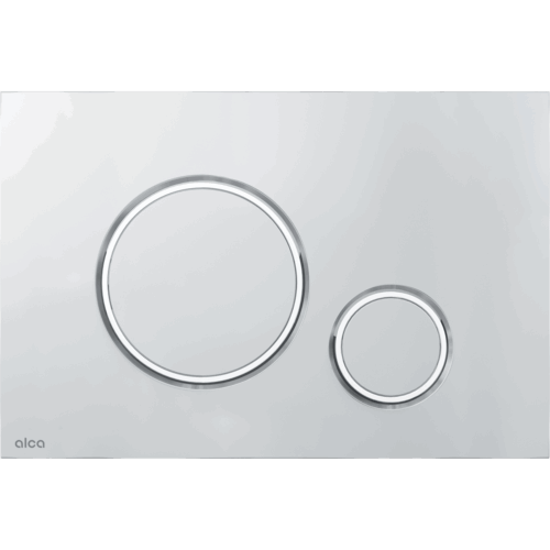 Кнопка для инсталляции Alca THIN M772, xром-мат/xром-глянец