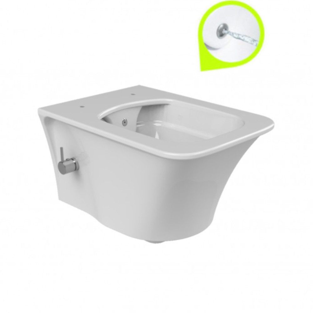 Унитаз подвесной с функцией биде CeraStyle Ibiza, HC00106PH00 (018900-u-01)