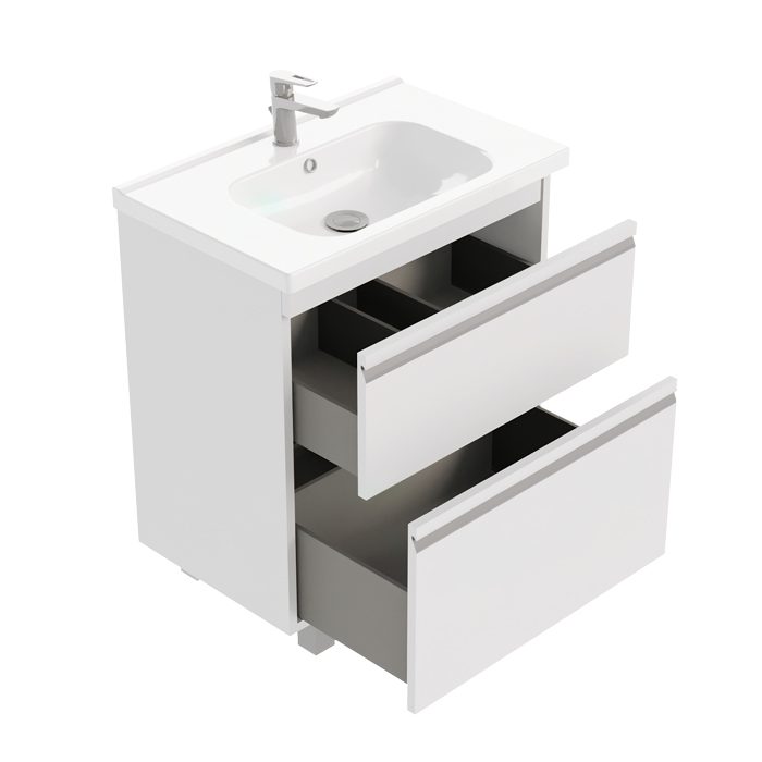 Тумба напольная LAPARET VENUS 70, белый глянец, LVE-WFCAB-70-101 — изображение 2