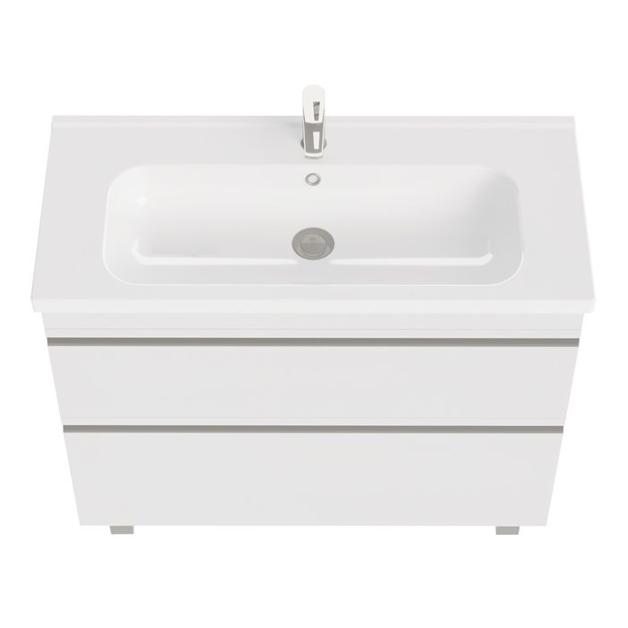 Тумба напольная LAPARET VENUS 100, белый глянец, LVE-WFCAB-100-101 — изображение 3