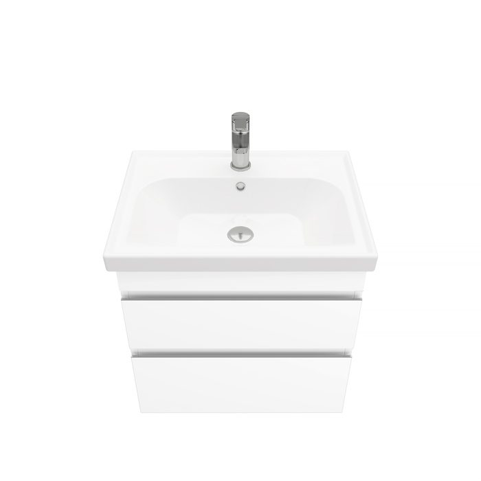 Тумба подвесная LAPARET SARGAS 60, белый глянец, LS-WCAB-60-101 — изображение 3