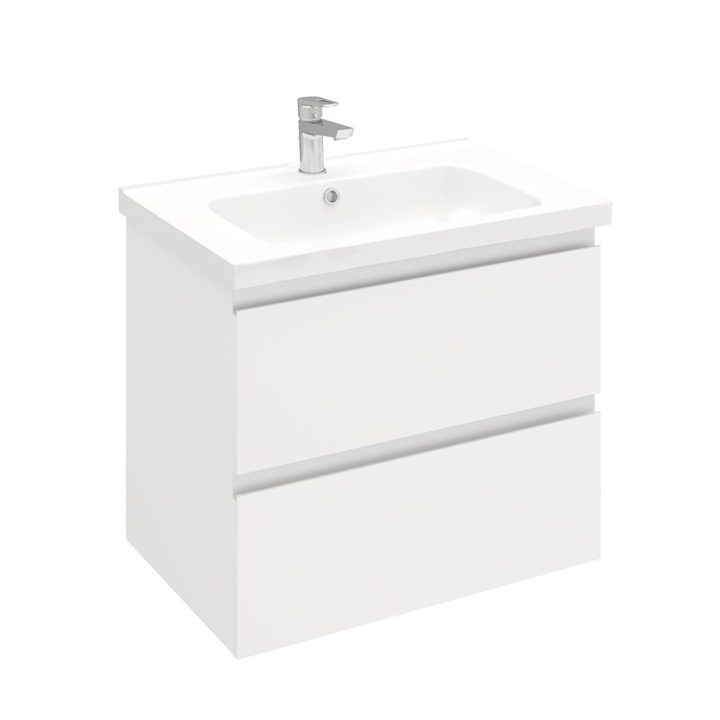 Тумба подвесная LAPARET ELECTRA 70, белый глянец, LE-WCAB-70-101