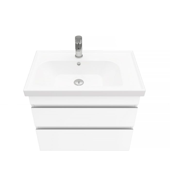 Тумба подвесная LAPARET SARGAS 70, белый глянец, LS-WCAB-70-101 — изображение 3