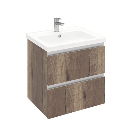 Тумба подвесная LAPARET ELECTRA 60, дуб Рока, LE-WCAB-60-322